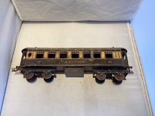 VINTAGE HORNBY O STÄRKE WEISSBLECH PULLMAN COACH GROSVENOR (ARBEITSTÜREN)