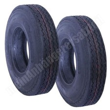 2x Anhängerreifen Reifen 4.80-8 / 4.00-8 für DDR Anhänger HP 280 300 350 400 401