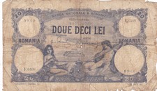 Nationalbank Rumänien 20 Lei 1926  selten