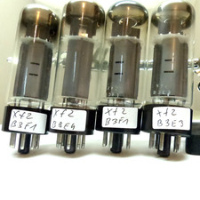 Matched Quad Mullard Blackburn EL34 - Xf2 B3... Code NOS O-Getter 6CA7 NOS