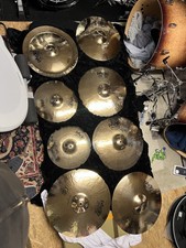 Paiste Twenty Custom Metal Mega Set 11 Piece wie neu / near mint Cymbals Becken