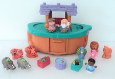 FISCHERPREIS KLEINE MENSCHEN NOAHS ARCHE MIT TIEREN, FIGUREN & ZUBEHÖR