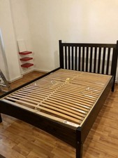 Bettgestell + Lattenrost +  Matratze 140 x 200