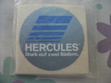 Hercules Aufkleber Stark auf zwei Rädern, Zweirad Mofa Moped Fahrrad