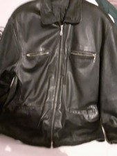 Trapez  Damen Lederjacke in schwarz Größe 40 gebraucht 