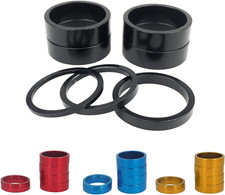 PLATT 7 STCK. Fahrrad Headset Abstandhalter 1 1/8" Aluminium Legierung MTB Rennrad Schaft Headset