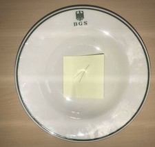 BGS: Kantinengeschirr: Tiefer Teller - Hersteller Bauscher Weiden
