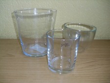 3 X Glas Vase, Windlicht Blumentopf 1 x Sandra Rich