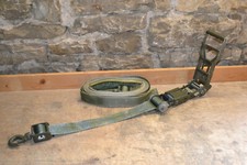 BW Spanngurt ca 9 m mit Ratsche Schwerlast Wirbelhaken TOP RUD Spanset