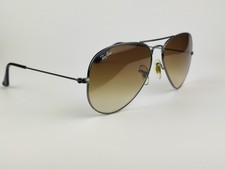 Ray-Ban RB3026 Aviator Large Metal 004/51 58mm Braun Verlauf Sonnenbrille Unisex