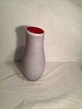 Ikea Lampe, nicht mehr im Handel, rot, Birne, Nachttischlampe, Schreibtischlampe