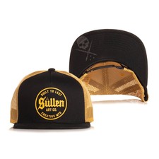 Sullen Kleidung Schweißen schwarz & gold Druckknopflasche Mütze Kappe