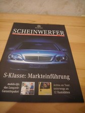 Mercedes Benz Zeitschrift Scheinwerfer DIE NEUE S-KLASSE Ausgabe 5/1998 W220