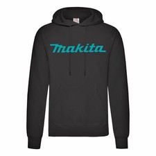 Makita Herren Hoody Builder Elektrowerkzeuge Do it yourself Work Wear Hoodie Printed Logo Kapuze