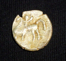 Alte keltische Münze - SILBERDRACHME - unsichere Einheit - ca. 200-100 v. Chr. - 389