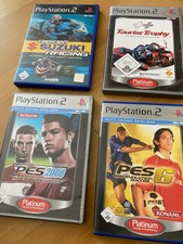 PS2 Playstation 2 Spiele Fussball Soccer / Motorrad Superbike