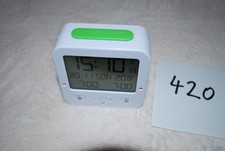 (420) Funkwecker, Funkuhr, Wecker, Uhr digital / 2 Weckzeiten/ TFA Dostmann