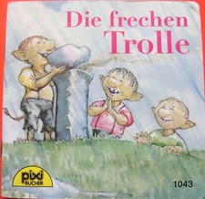 Pixi Buch alt Nr. 1043 - Die frechen Trolle - 1. Auflage 2000 -Sammlung -Bücher 