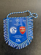 Wimpel / Banner EC 2012/13 FC Schalke 04 - FC Arsenal London, Champions League