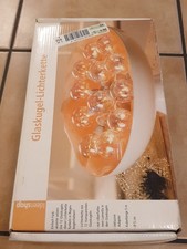 Glaskugel Lichterkette Weltbild 12 Glaskugeln 5cm Durchmesser  5m Kabellänge OVP