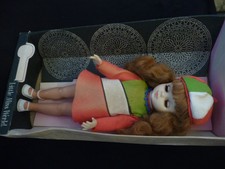 VINTAGE ROSEBUD LITTLE MISS WORLD RETRO PUPPE VERPACKT 1960 70ER ORIGINAL MODE