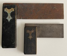 Vintage Set Quadrate Holzbearbeitungswerkzeuge