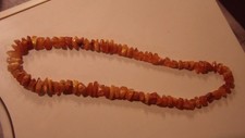 Bernsteinkette, Gesamtlänge ca. 60 cm 80 Gramm, endlos( ohne Schloss)