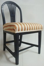 XL KOLONIAL Stil massivholz Stuhl Polsterstuhl Holzstuhl Esszimmerstuhl 90x56cm