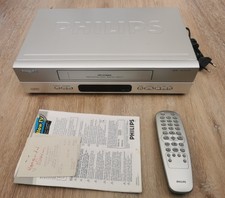 Philips VR550 VHS Player mit FB, Video Recorder HiFi Stereo