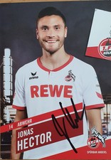Jonas Hector  Autogrammkarte 1. FC Köln 2015/2016  original signiert