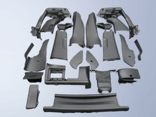 Innenraum Abdeckungen Blenden Verkleidungen Diverse Set schwarz VW Golf 7 VII 5G