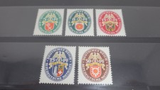 DR 430-434** MNH postfrisch Deutsche Nothilfe Landeswappen 240,- Euro