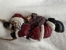 Witzig-fröhliche Weihnachtsmänner Deko Sammlung Konvolut 14teilig neuwertig