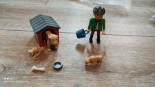 Playmobil Hundesitter Miniset, 3 Hunde, Pfleger und Hundehaus!