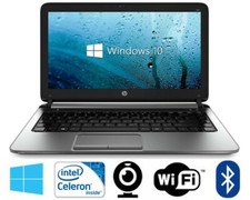 Ultrabook HP Probook 430 G1 Celeron 2955U 1,40GHz 1366x768px WebCam Win10 Pro
