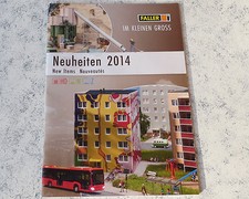 Faller -- Neuheiten Katalog 2014     3-sprachig, deutsch-engl-franz 