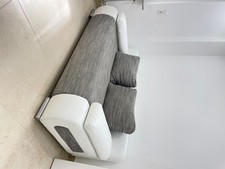Couch SONY mit Schlaffunktion BEST! KLEINE Sofa mit Bettkasten und Kissen