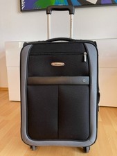 Trolley/Bordcase von Eminet, leicht, erweiterbar, Fronttasche, Teleskopgriff