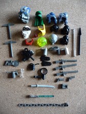 Lego Konvolut Waffen Einzelteile, 2 Pferde