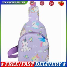 Kinder Cartoon Kuriertasche Geldbeutel Dinosaurier Horn Pferdedruck Brusttaschen