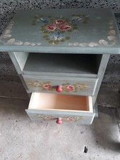 Nachttisch Kommode Landhaus Schränkchen Bauernschrank