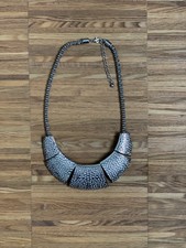 Primark Modeschmuck Statementkette Kette Silber neu