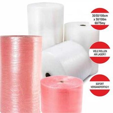 50m 100m Luftpolsterfolie Polsterfolie Verpackungsmaterial 30cm 50cm 100cm Rolle