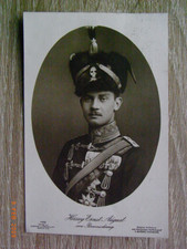 Herzog Ernst August v.Braunschweig mit Totenkopfmütze,Husarenregiment, g1914,TOP