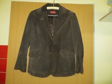 WILDLEDERJACKE+DAMEN+Gr 40(42)+Braun+NEUWERTIG+eng sitzend+auf Taille gearbeitet