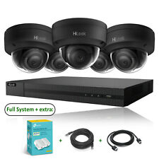 Hikvision 4k CCTV System IP PoE 8mp Audio Kamera Nightvision Security Kit (Grau)