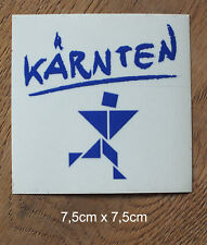 Sticker Aufkleber Kärnten Läuft Sport Klagenfurt Wörthersee Marathon Österreich 