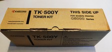 Toner Kartusche Toner KIT TK-500Y Kyocera Ecosys C5000 Yellow Gelb Drucker