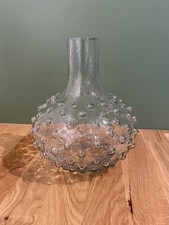 Bubble Vase aus Glas