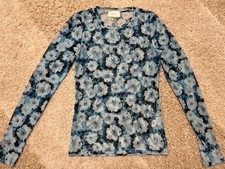 NEO NOIR T-Shirt - Mesh - Gr. M – buntblau  – neu o. Etikett